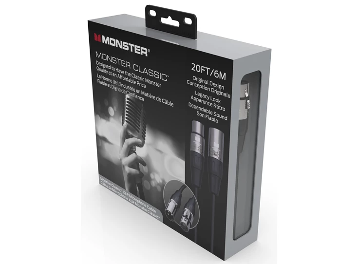MONSTER Classic Microphone Cable 6M