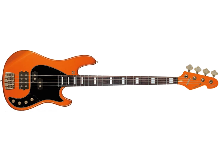 SANDBERG California V-Series VM4 Soft Aged, Rosewood Fingerboard, Orange Metallic
