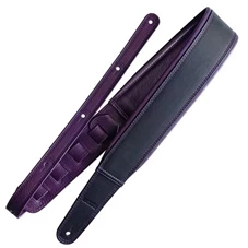 RICHTER RI117782 Springbreak / Nappa Guitar Strap Black / Violett