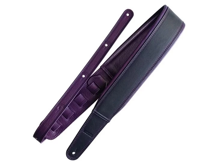 RICHTER RI117782 Springbreak / Nappa Guitar Strap Black / Violett
