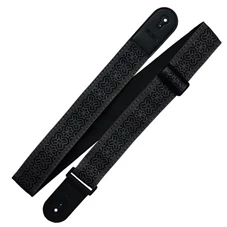 RICHTER RI117708 Retro Guitar Strap Black / Anthracite