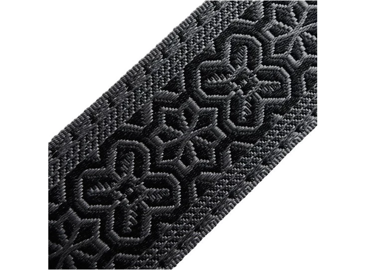 RICHTER RI117708 Retro Guitar Strap Black / Anthracite