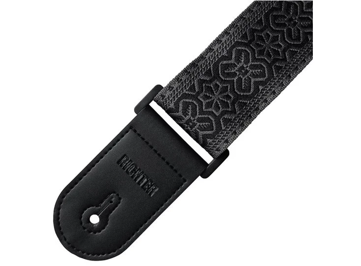 RICHTER RI117708 Retro Guitar Strap Black / Anthracite