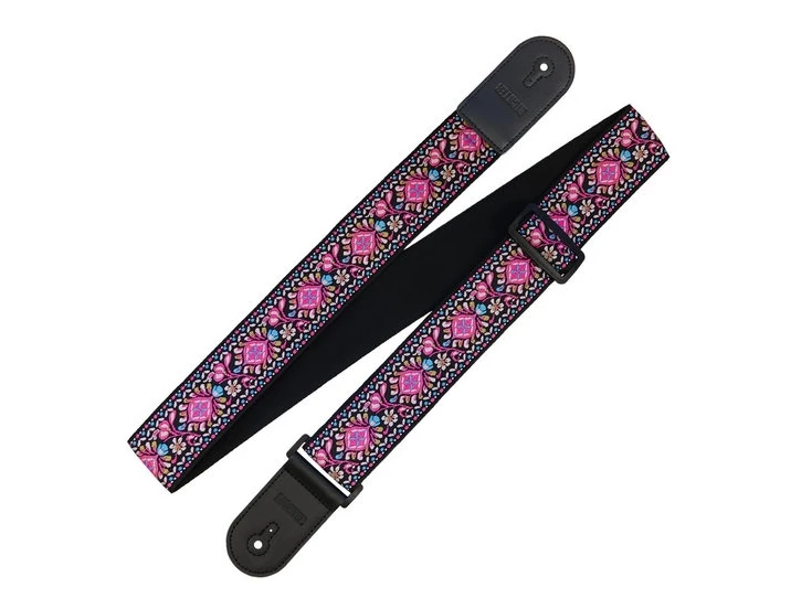 RICHTER RI117702 Retro Guitar Strap Pink