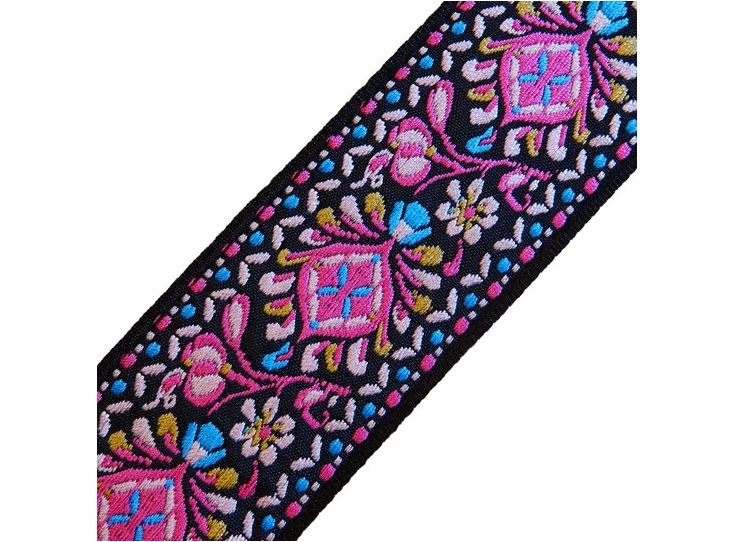 RICHTER RI117702 Retro Guitar Strap Pink