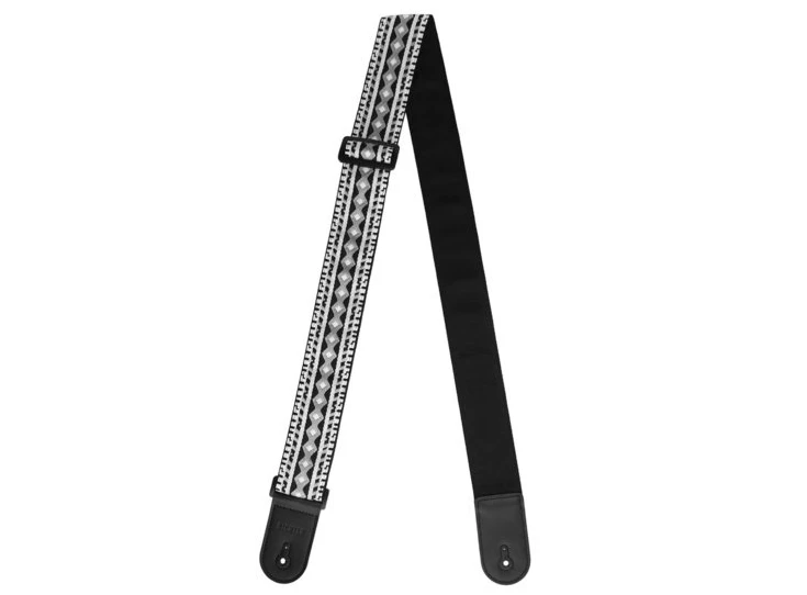 RICHTER Retro Guitar Strap Black / White