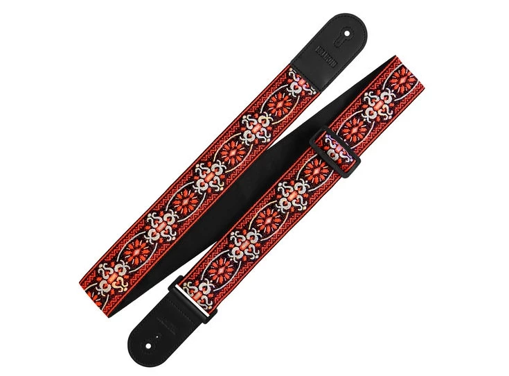 RICHTER Retro Guitar Strap Red / Black