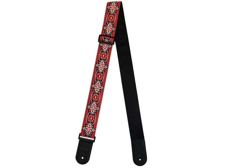 RICHTER Retro Guitar Strap Red / Black