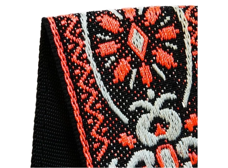 RICHTER Retro Guitar Strap Red / Black