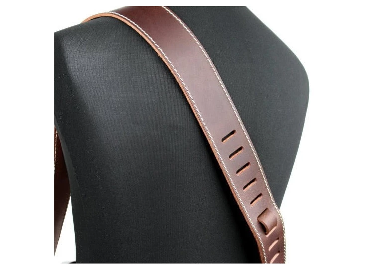 RICHTER Raw II Contour Guitar Strap Torro Brown