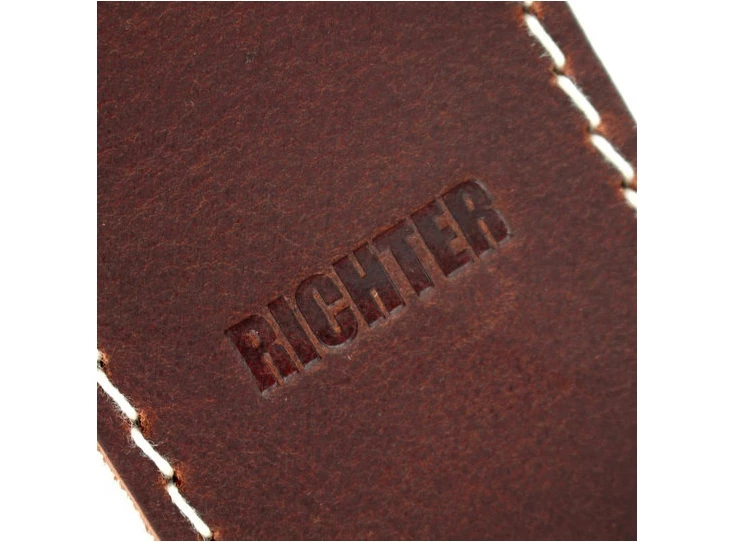 RICHTER Raw II Contour Guitar Strap Torro Brown