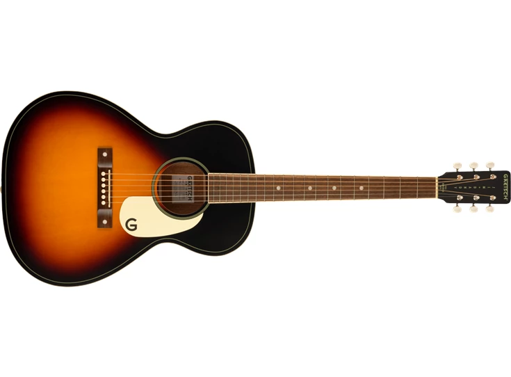 GRETSCH Jim Dandy™ Concert, Walnut Fingerboard, White Pickguard, Rex Burst