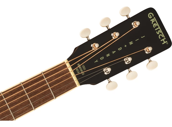 GRETSCH Jim Dandy™ Dreadnought, Walnut Fingerboard, White Pickguard, Rex Burst