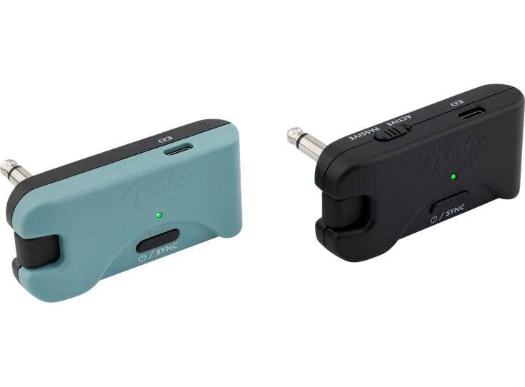 FENDER Telepath™ Wireless System, Mystic Ice Blue and Black