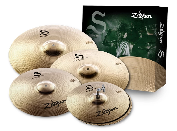 ZILDJIAN S Family Performer Cymbal Pack 14H/16Cr/18Cr/20R