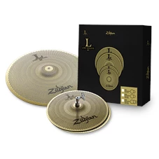 ZILDJIAN Low Volume 38 Cymbal Pack, 13H/18CrR