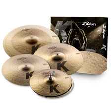 ZILDJIAN K Custom Dark Cymbal Pack - 14H/16Cr/18Cr/20R