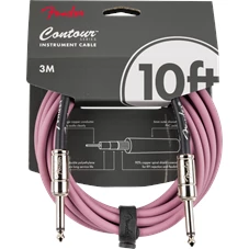 FENDER Contour Instrumentkabel Burgundy Mist 3M
