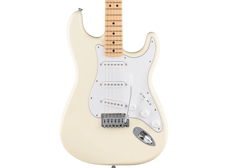 FENDER Standard Stratocaster®, Maple Fingerboard, White Pickguard, Olympic White