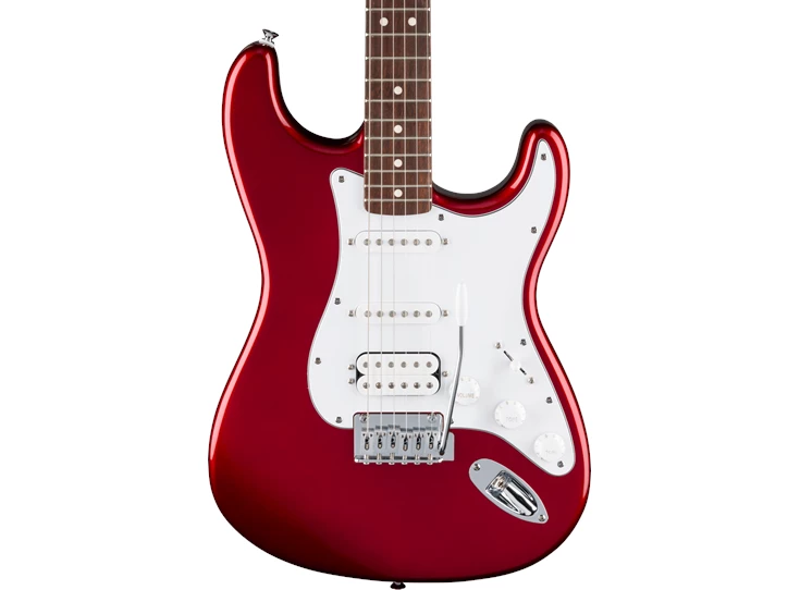 FENDER Standard Stratocaster® HSS, Laurel Fingerboard, White Pickguard, Candy Cola