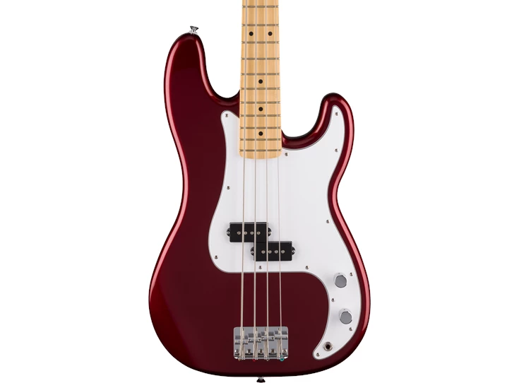 FENDER Standard Precision Bass®, Maple Fingerboard, White Pickguard, Candy Cola