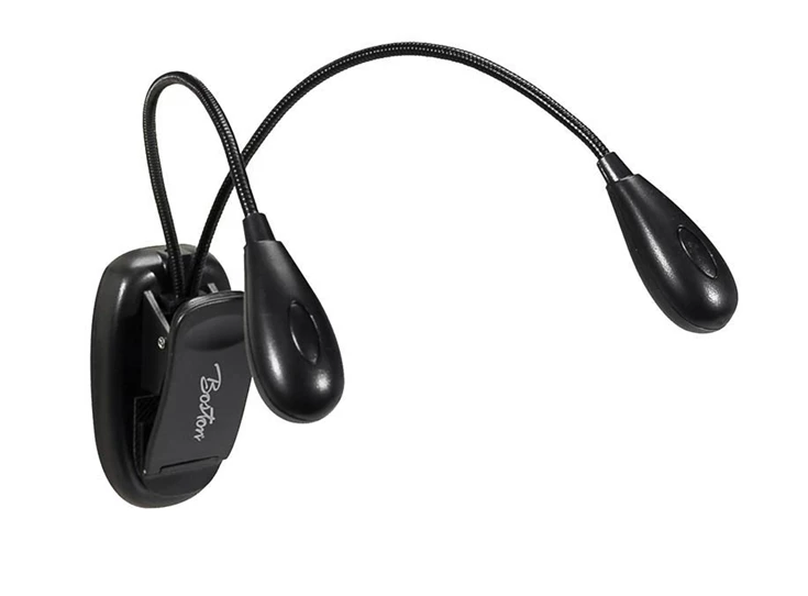 BOSTON MSL-504 Music Stand Dual Twin LED Lights