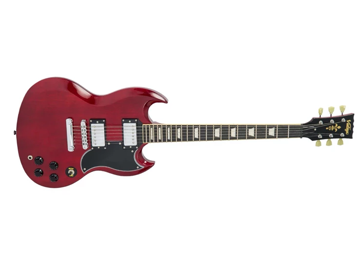 VINTAGE VS6 ReIssued Electric Guitar Cherry Red