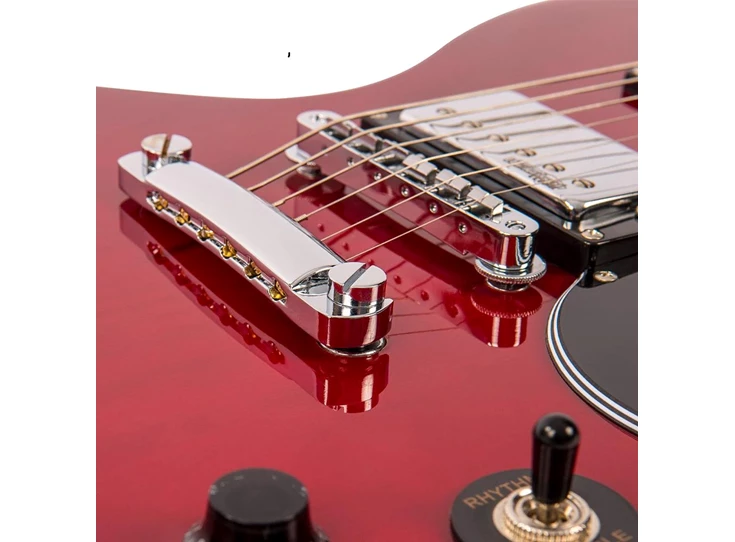 VINTAGE VS6 ReIssued Electric Guitar Cherry Red