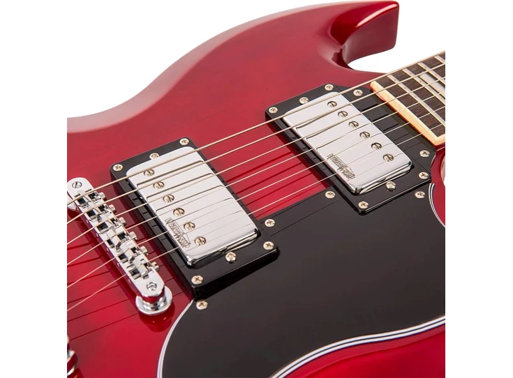VINTAGE VS6 ReIssued Electric Guitar Cherry Red
