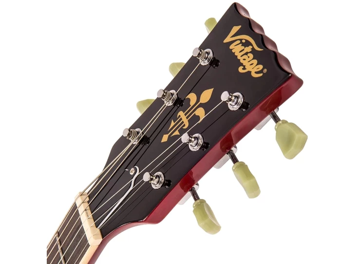 VINTAGE VS6 ReIssued Electric Guitar Cherry Red