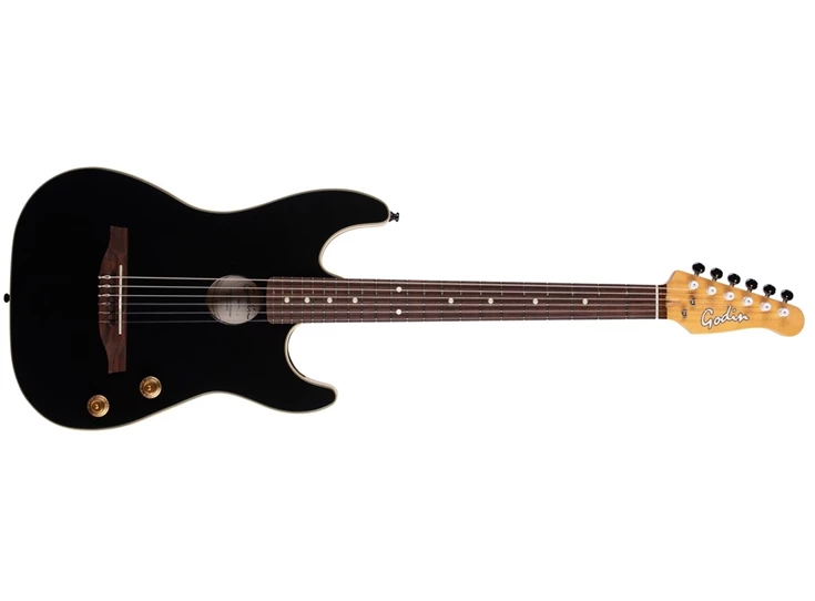 GODIN G-Tour Nylon Matte Black EQ with Bag