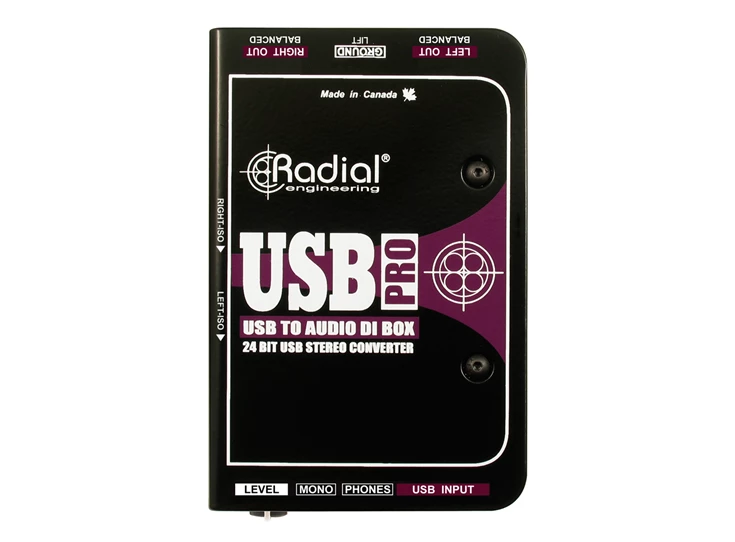 RADIAL USB DI BOX