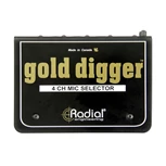 RADIAL GOLD DIGGER 4-Channel Mic Selector