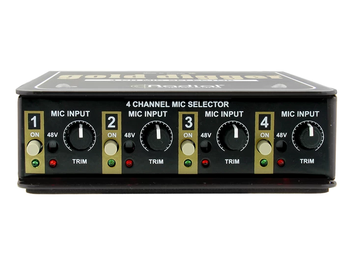 RADIAL GOLD DIGGER 4-Channel Mic Selector