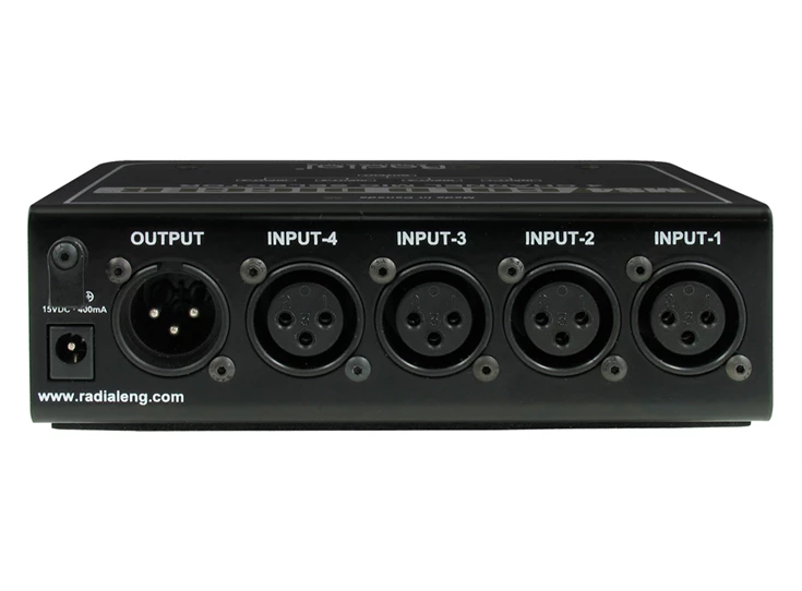 RADIAL GOLD DIGGER 4-Channel Mic Selector