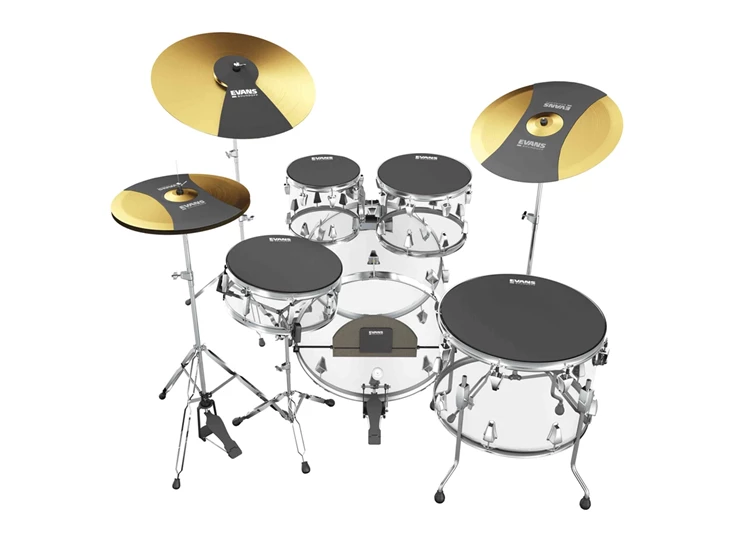 EVANS PERCUSSION SOSETROCK Drum Mutes Full Box Set Rock