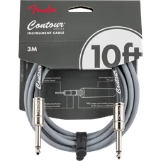 FENDER Contour™ 10' Cable Inca Silver