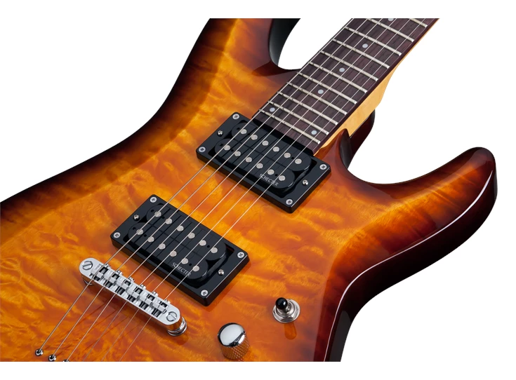 SCHECTER SC444 C-6 Plus, Vintage Sunburst