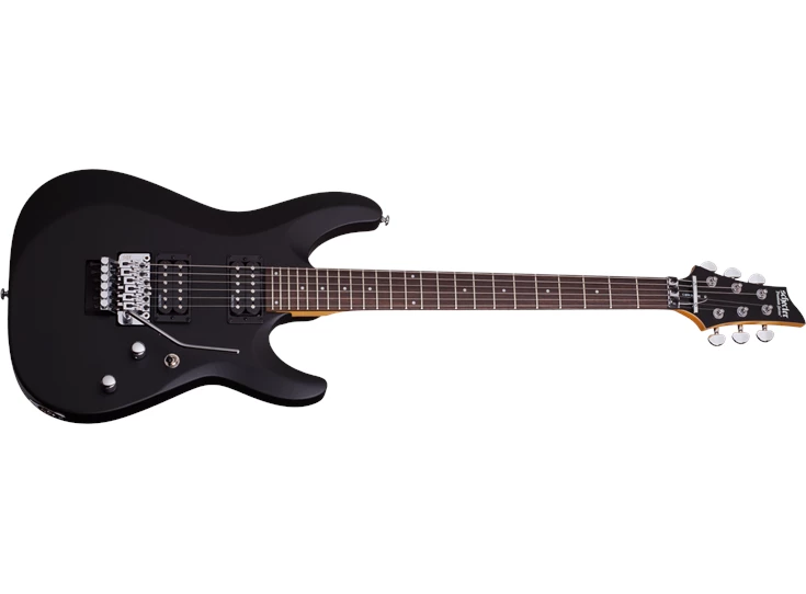 SCHECTER C-6 Deluxe FR, Satin Black