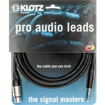 KLOTZ M1FS1K0500 M1 Cable BK 5m XLR 3P female - Jack 3P