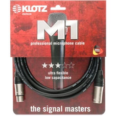 KLOTZ M1K1FM1000 M1 Mic Cable BK 10m XLR 3p F/M