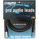 KLOTZ M1MS1K0500 M1 Cable BK 5m XLR 3P male - Jack 3P
