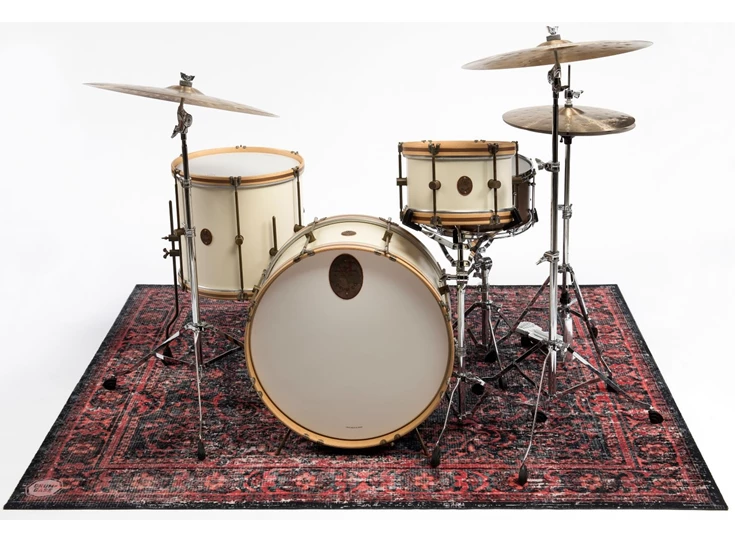 DRUMnBASE PERSIAN DRUM MAT VP185 Original Red