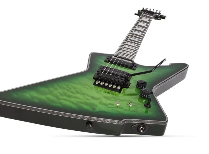 SCHECTER SC3255 Trans Green Burst