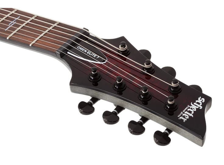 SCHECTER SC2456 Omen Elite 7 Black Cherry Burst