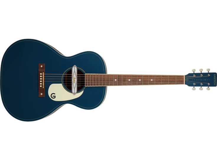 GRETSCH Limited Edition Deltoluxe Concert, Walnut Fingerboard, Aged White Pickguard, Dark Denim Top