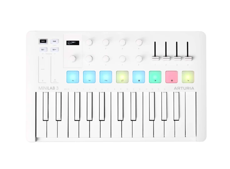 ARTURIA MINILAB 3 Alpine White