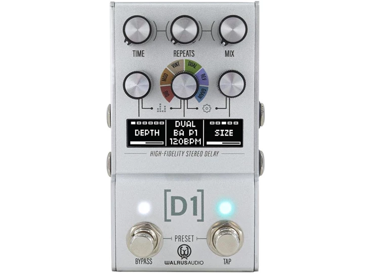 WALRUS AUDIO Mako Series D1 MKII Delay FX Pedal