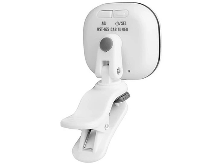 CHERUB WST-675/WH Clip-On Tuner Met Herlaadbare Batterij