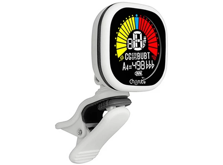 CHERUB WST-675/WH Clip-On Tuner Met Herlaadbare Batterij